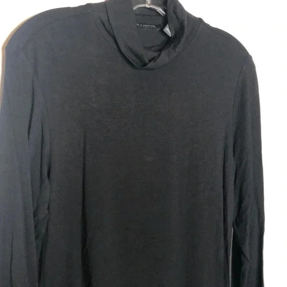 NEW H BY HALSTON Mock Neck Long Sleeve Tunic - Picture 2 of 8